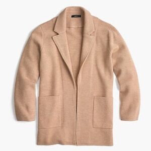 J.Crew Sophie Open Front Sweater Blazer XL